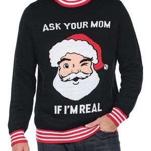 Tipsy Elves Fun Classic Ugly Christmas Sweaters for Men Featuring Winter